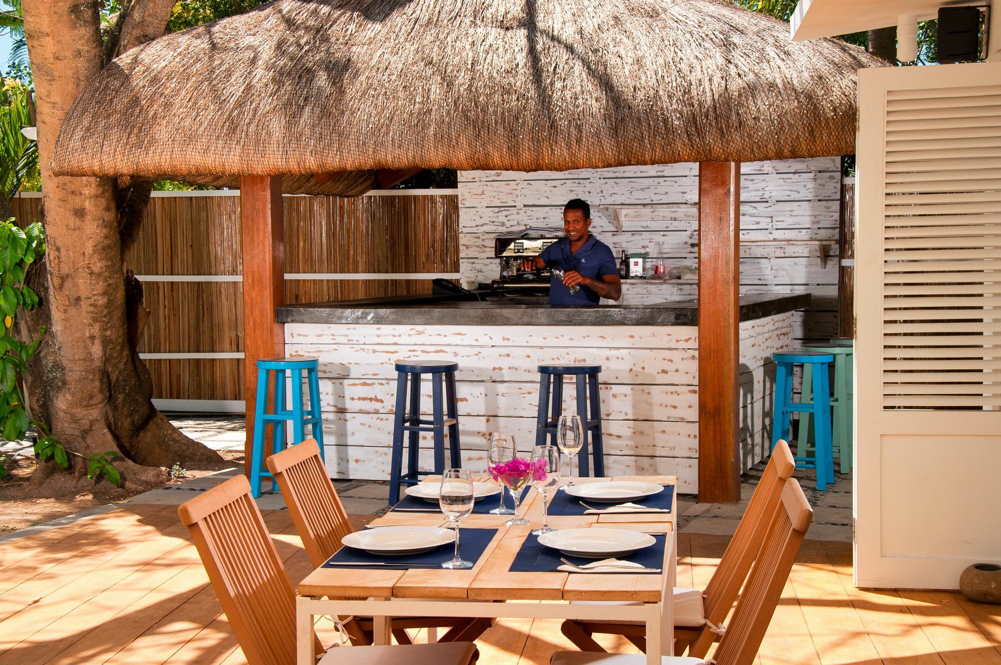 R Beach Club Trou aux Biches Buitenkant foto